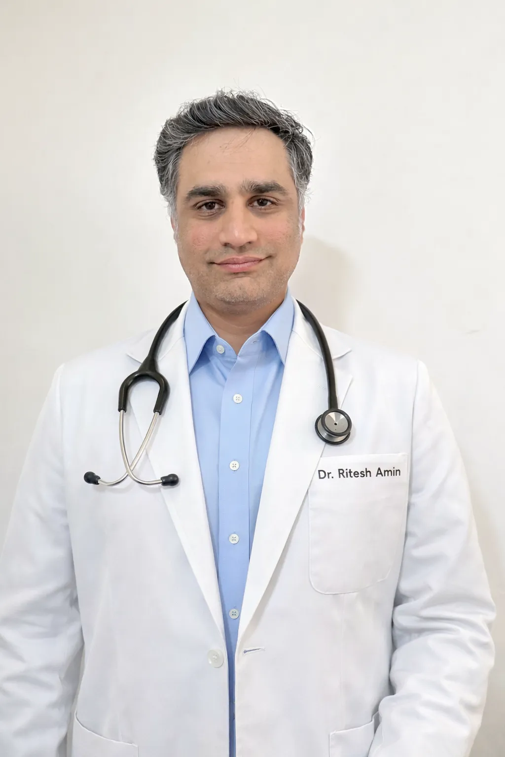 Dr. Ritesh Amin Providing Care