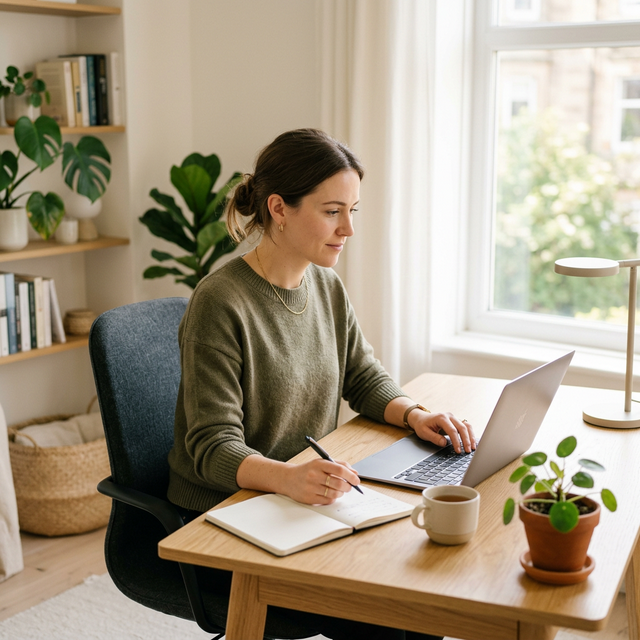 Patient receiving TMS therapy for anxiety