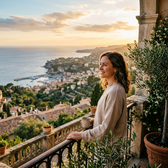 Patient receiving TMS therapy for depression